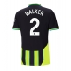 Manchester City Kyle Walker #2 Replike Gostujuci Dres 2024-25 Kratak Rukav